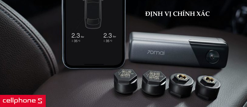 Camera hành trình 70mai Dash Cam M500 128GB 