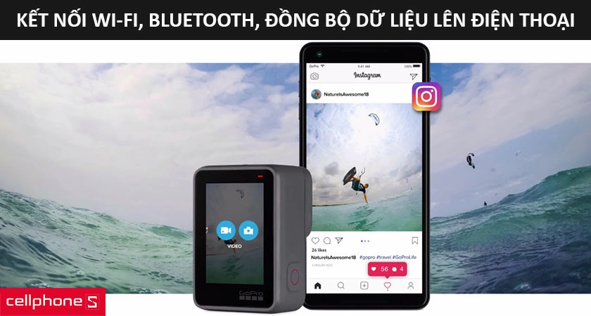 hỗ trợ kết nối Wi-Fi và Bluetooth