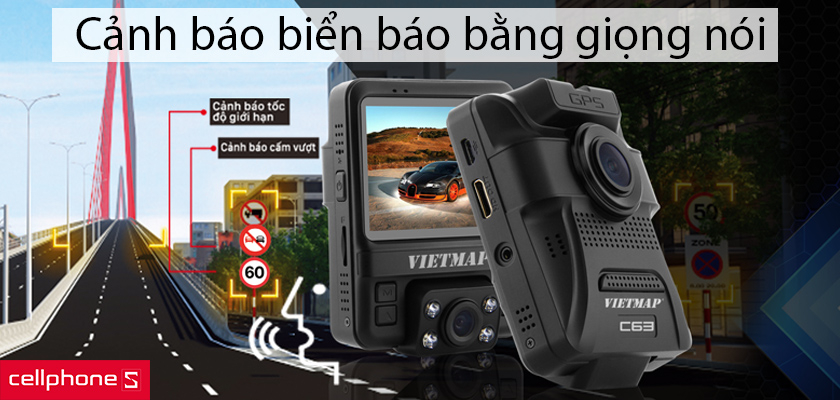 Cảnh báo biển bằng giọng nói, kết nối dễ dàng qua wifi