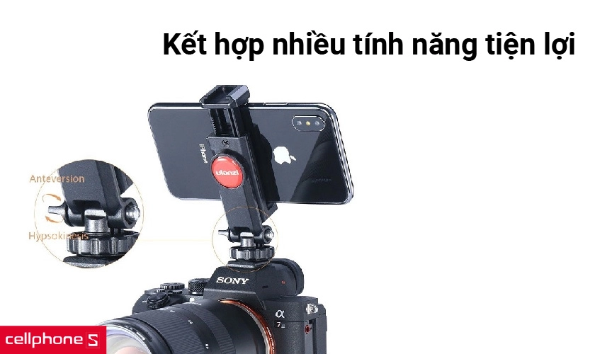 kẹp điện thoại Ulanzi St-06 