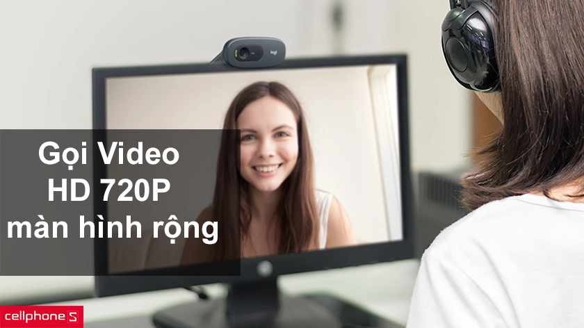 Gọi Video HD 720P màn hình rộng