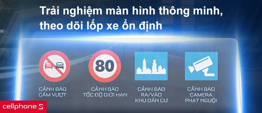Trải nghiệm màn hình thông minh, theo dõi lốp xe ổn định