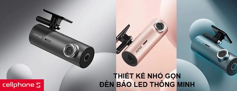 Camera hành trình 70MAI dash Cam M300 – Ghi hình sắc nét, màu sắc đa dạng