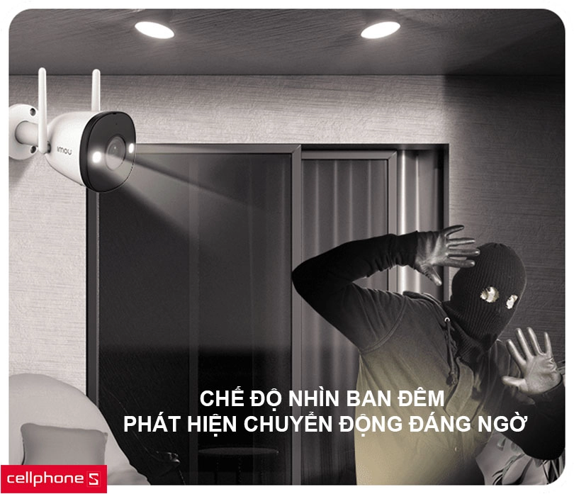 Nhiều chế độ thông minh, quay được chi tiết rõ nét