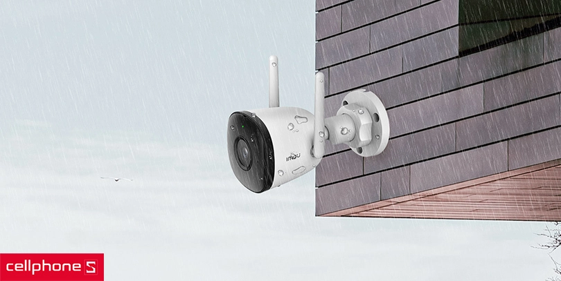 Camera IP hồng ngoại gắn ngoài trời màu 24/7 4.0 MP IMOU IPC-F42FP-D 1080P