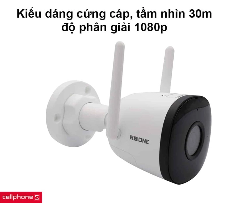Camera IP WiFi KBVISION KBONE KN-B21 1080p 2.0MP