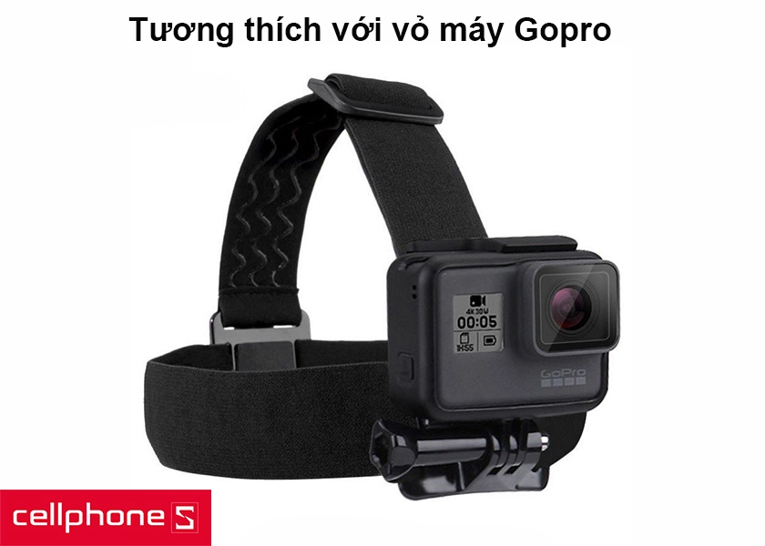 Tương thích với vỏ máy Gopro