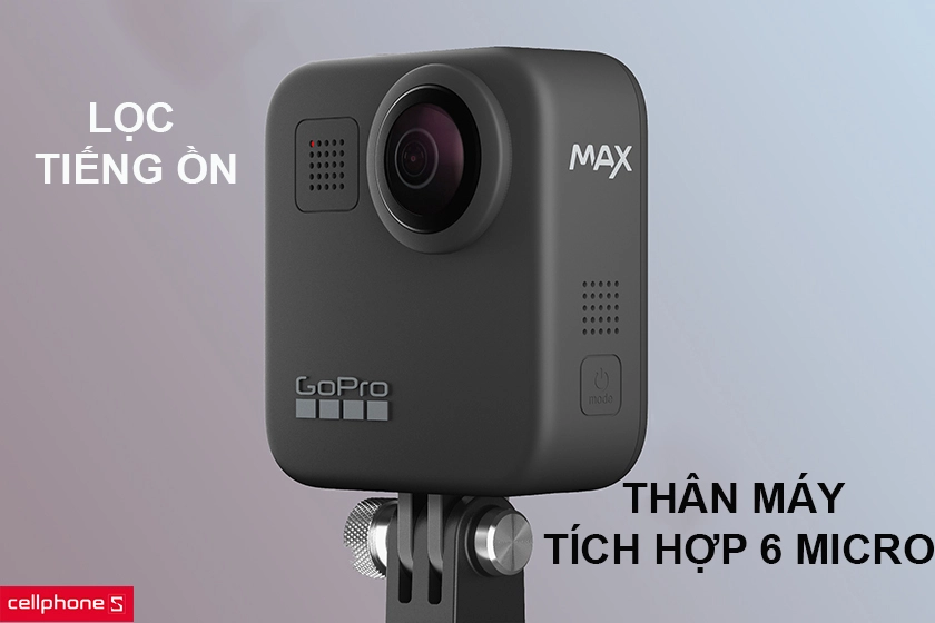 Ghi âm 360 độ giảm tiếng ồn của gió