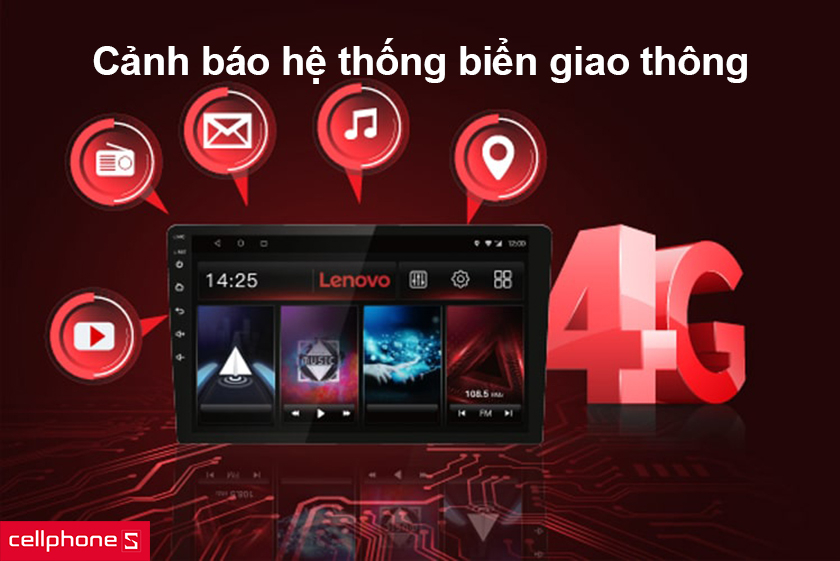 Cảnh báo hệ thống biển giao thông, dễ dàng quản lý xe hơi