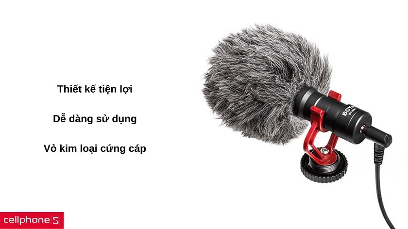 Micro thu âm Boya BY-MM1