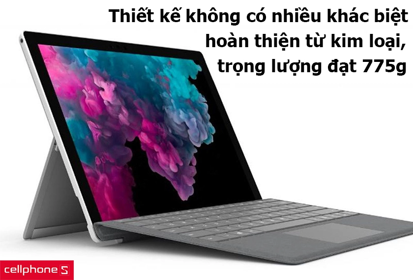 Hoàn thiện khung từ kim loại, trọng lượng đạt chỉ 775g