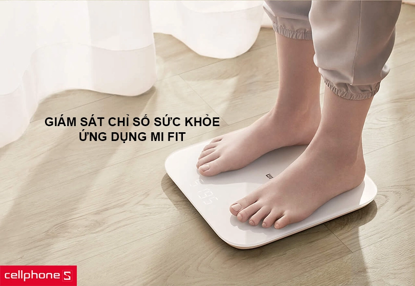Giám sát chỉ số sức khỏe với ứng dụng Mi Fit