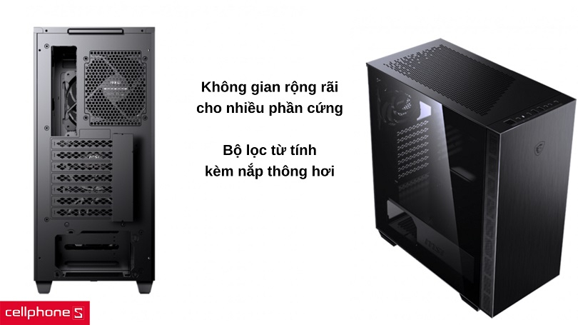 Case máy tính MSI MPG Sekira 100P