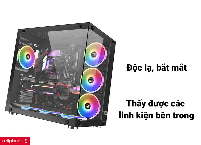 Case máy tính Xigmatek Aquarius Plus
