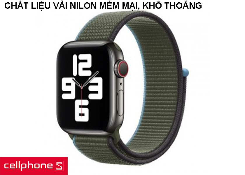 Chất liệu vải Nilon mềm mại, khô thoáng, thoát nước nhanh