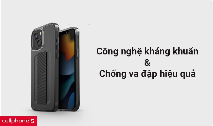 Ốp lưng iPhone 13 UniQ Hybrid Heldro 
