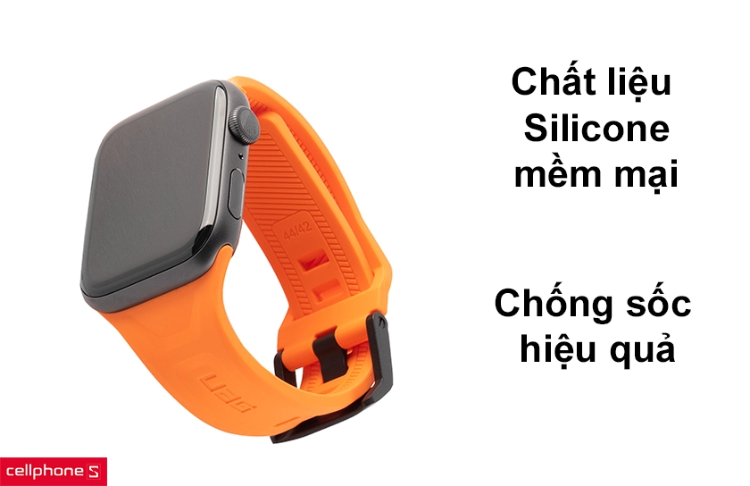 Chất liệu Silicone mềm mại chống sốc