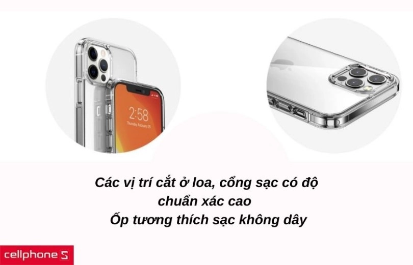 Ốp lưng iPhone 13 XO trong suốt