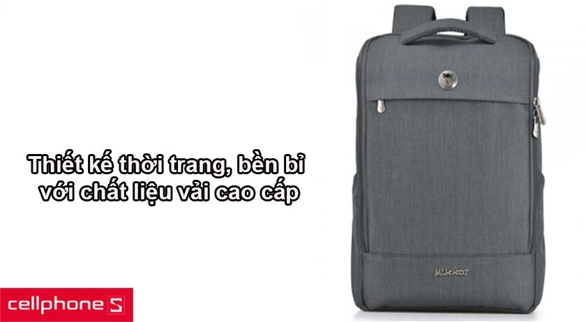 Thiết kế thời trang và bền bỉ với chất liệu vải cao cấp