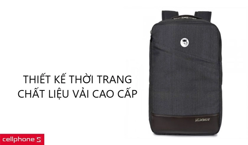 Thiết kế thời trang, hiện đại và bền bỉ với chất liệu vải 600D Supertex PU/2T