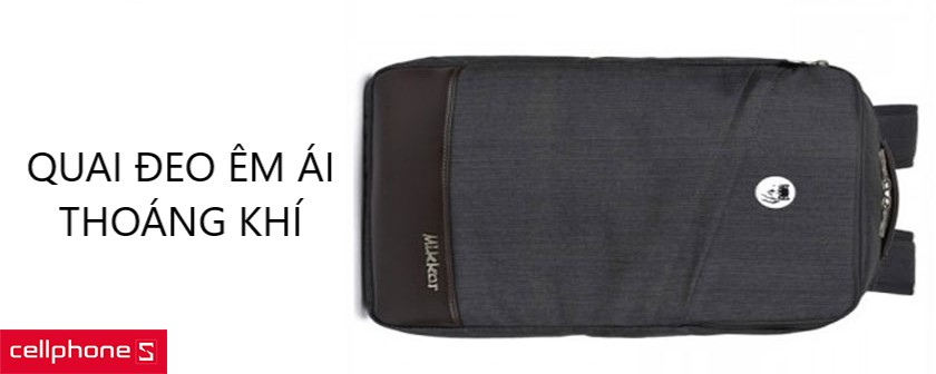 Balo tạo ra cảm giác êm ái và thoáng mát khi đeo