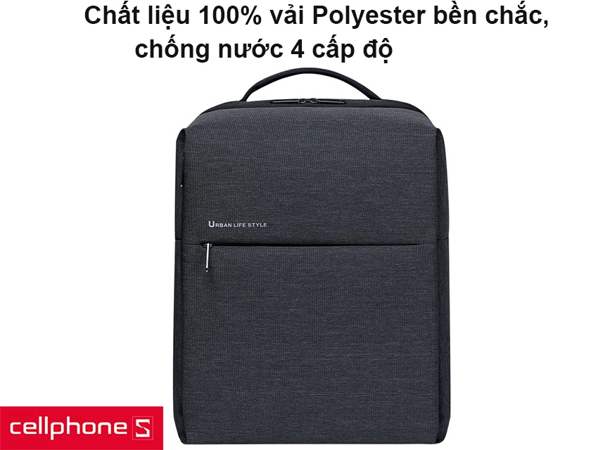 Chất liệu 100% vải Polyester bền chắc, chống nước 4 cấp độ