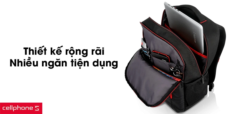 Thiết kế rộng rãi, chất liệu cao cấp