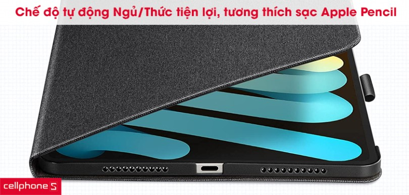Bao da iPad mini 6 ESR Urban Premium Folio Twillight