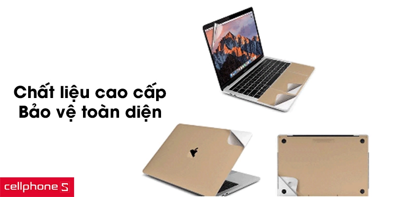 Chất liệu cao cấp, bảo vệ toàn diện