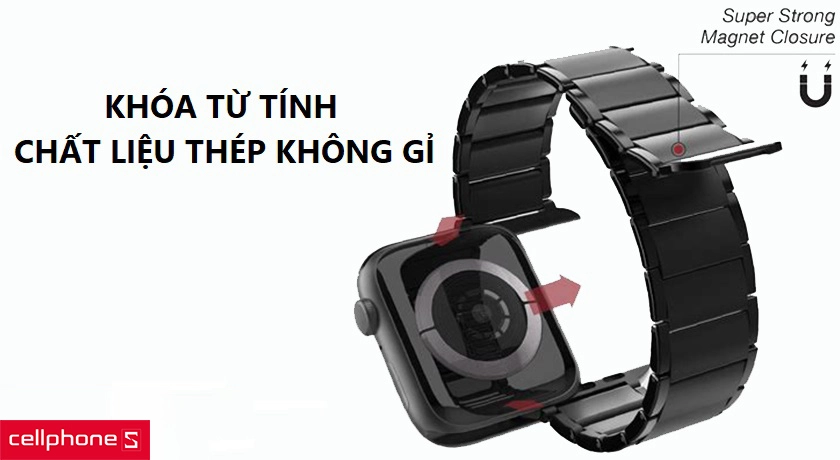 Dây đeo Apple Watch Raptic Classic Plus Band 42/44mm