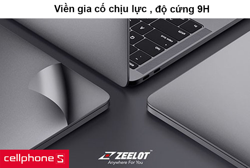 dán Macbook Pro 13 inch Zeelot 5in1