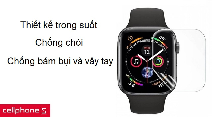 Chất lượng hiển thị Full HD, chống bám bụi và vây tay