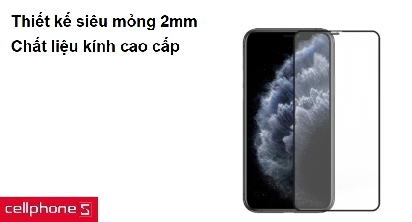 Độ cứng chuẩn 9H, chống trầy xước, va đập, vân tay bụi bẩn, dễ dàng vệ sinh