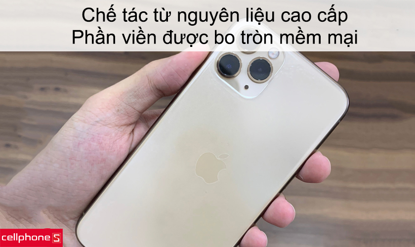 Chế tác từ nguyên liệu cao cấp, phần viền được bo tròn mềm mại