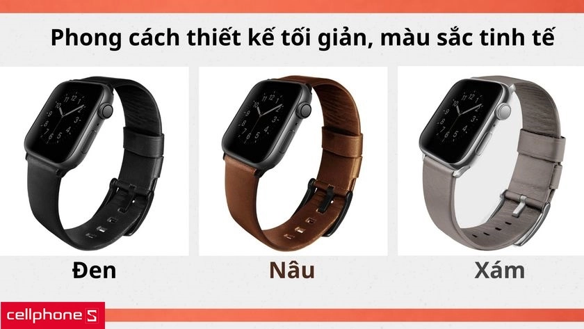 Phong cách thiết kế tối giản, màu sắc tinh tế