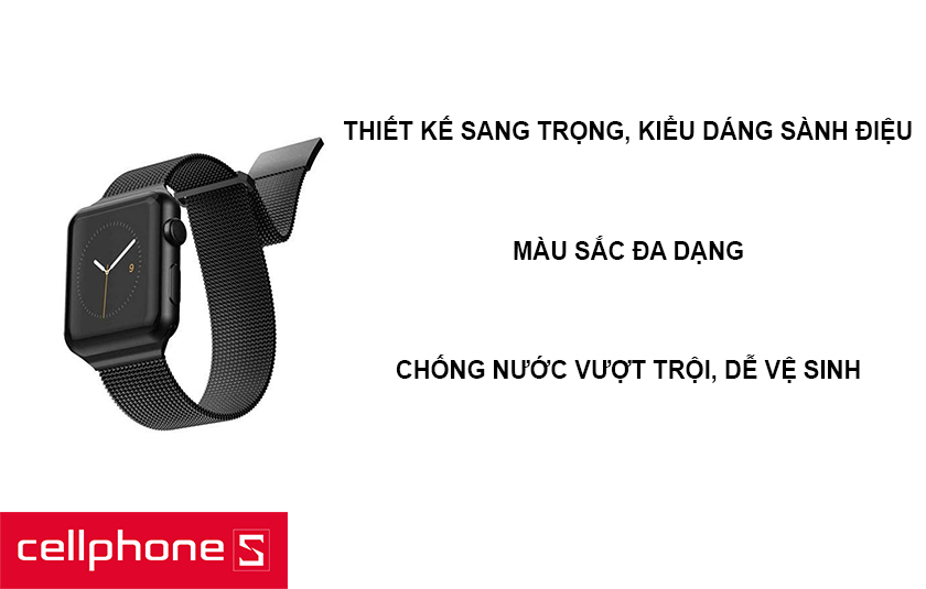 Kiểu dáng hiện đại, nhiều lựa chọn màu sắc