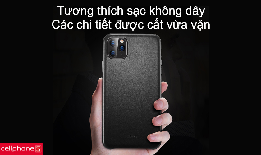 Tương thích sạc không dây, các chi tiết được cắt vừa vặn
