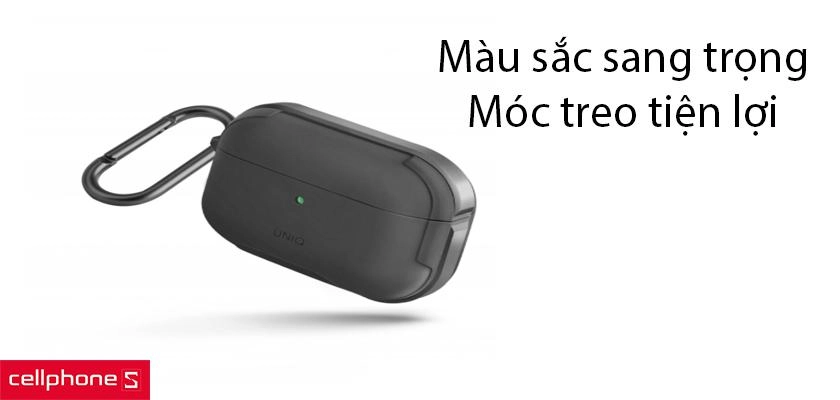 Ốp Airpods Pro UniQ Valencia Antimicrobial