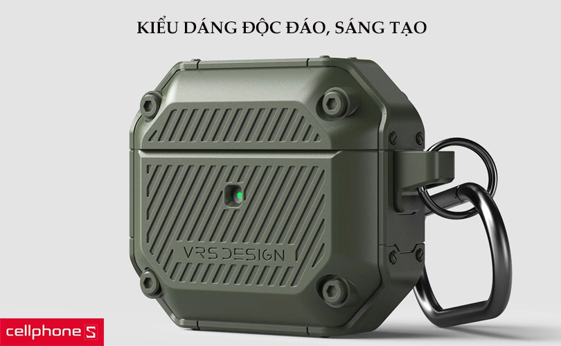 Hộp đựng tai nghe AirPods 3 VRS Design Active Fit Protective TPU