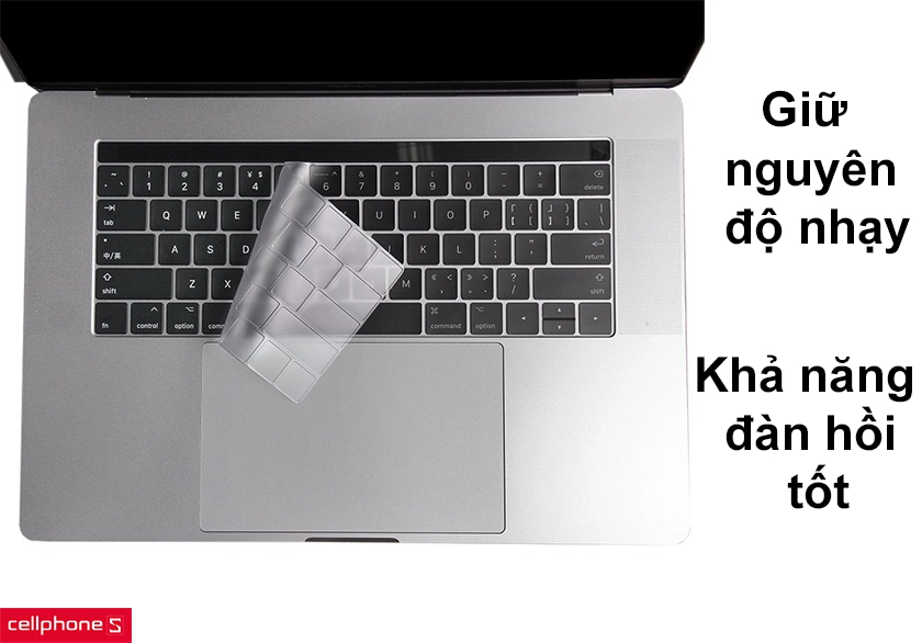 Giữ nguyên độ nhạy của phím bấm, khả năng đàn hồi tốt