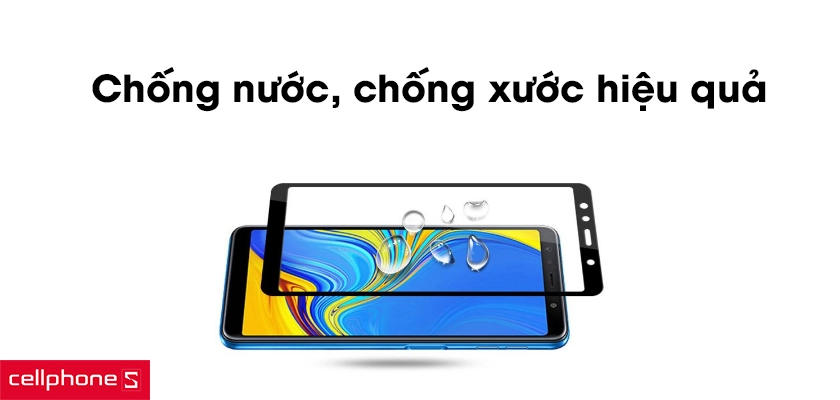 Chống rơi vỡ, bảo vệ màn hình hoàn hảo