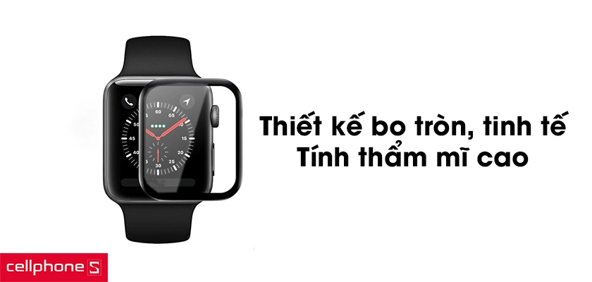 Thiết kế bo tròn, tinh tế, có tính thẩm mĩ cao