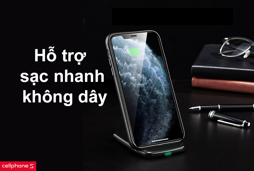 Hỗ trợ sạc nhanh không dây tốc độ cao
