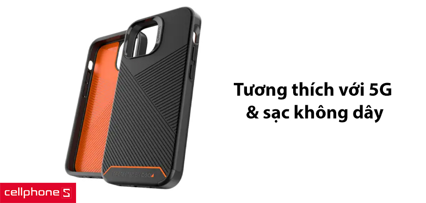 Tương thích với sóng 5G và sạc không dây