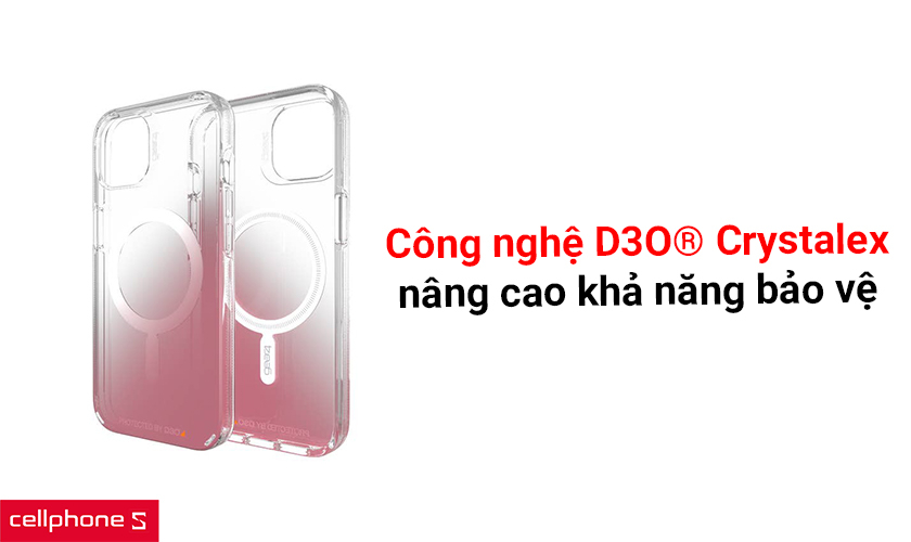 Ốp lưng MagSafe iPhone 13 Gear4 D3O Milan