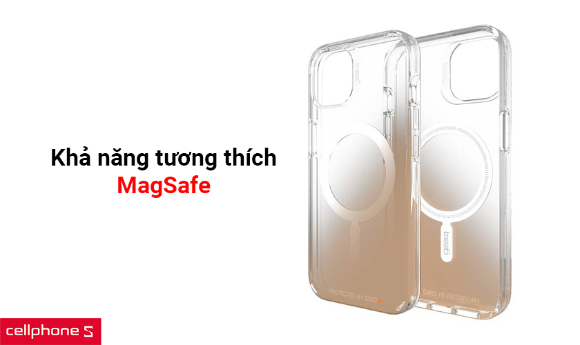 Ốp lưng MagSafe iPhone 13 Gear4 D3O Milan