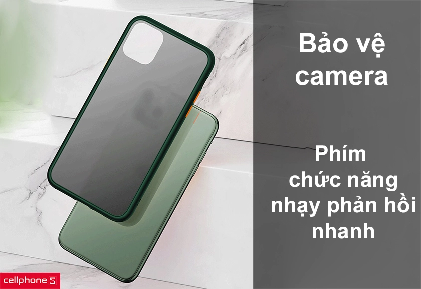 Chất liệu nhựa bền bỉ, chống bám vân tay hiệu quả