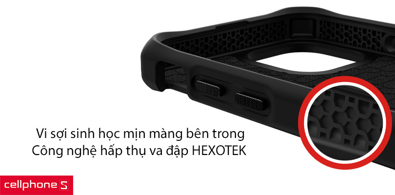 Khả năng chống sốc tốt, bảo vệ điện thoại hoàn hảo