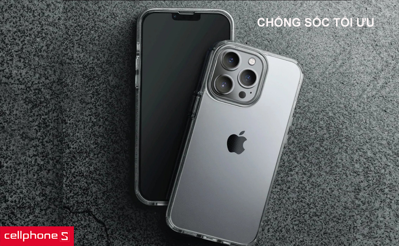 Ốp lưng iPhone 13 Pro UNIQ Hybird Clarion Lucent Clear