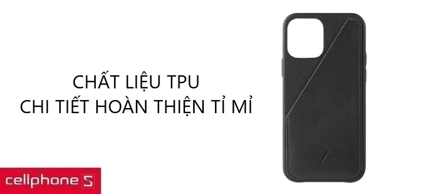 Chất liệu TPU, chi tiết hoàn thiện bền bỉ